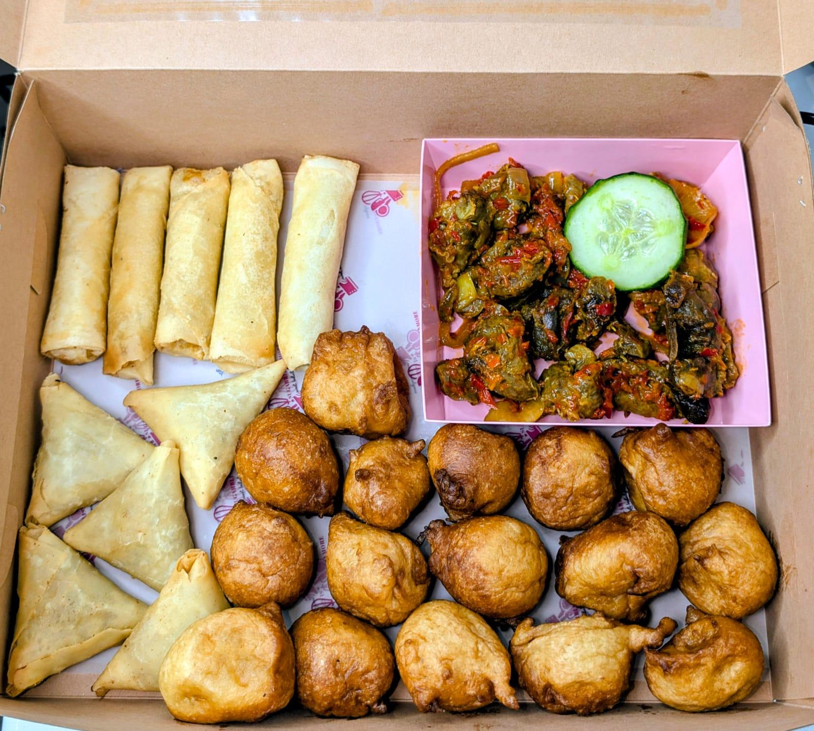 Small Chops box by SugarblissNmore